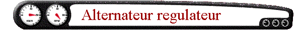 Alternateur regulateur
