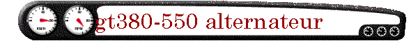 gt380-550 alternateur